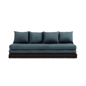 Karup Chico Sofa mit Matratze 80x200 757 Petrolblau