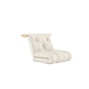 Karup Hakenmatratze mit Halterungen 75x200 Leinen/Roh