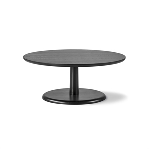Fredericia Furniture Pon Couchtisch Eiche Schwarz Lackiert Ø90 cm