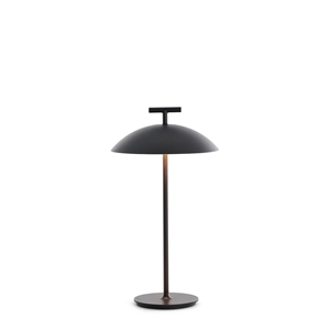 Kartell Mini Geen-A Tragbare Lampe Schwarz