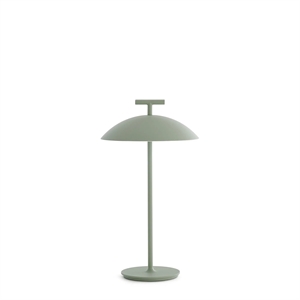 Kartell Mini Geen-A Tragbare Lampe Grün