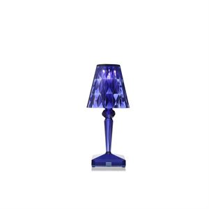 Kartell Battery Tischleuchte Blau