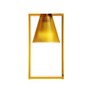 Kartell Light-Air Tischleuchte Gerformter Bernstein