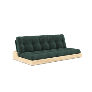 Karup Design Lampensockel Schlafsofa mit 5-lagiger Matratze, Üppiges Grün/Algen