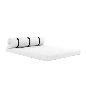 Karup Design Anschnallsofa mit Gürtel Outdoor 401 Weiß/ Schwarz