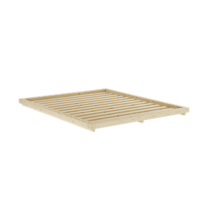 Karup Design Dock Bettgestell 160x200 Klar Lackiertes Kiefernholz