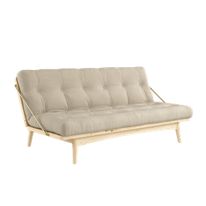Karup Folk Sofa, Klar Lackierte Kiefer/747 Beige