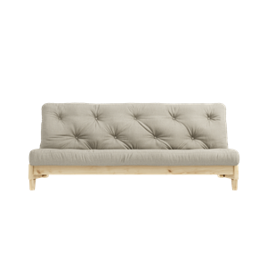 Karup Design Fresh Sofa M. Matratze 914 Leinen/Klar Lackiert