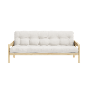 Karup Design Grab Sofa M. 5-Lagen-Matratze 701 Natur/Klarlack