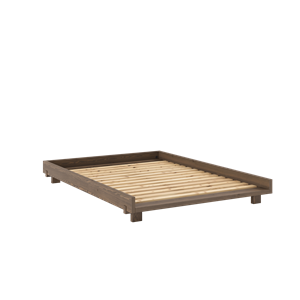 Karup Design Social Bettgestell 140x200 Johannisbrotbraun