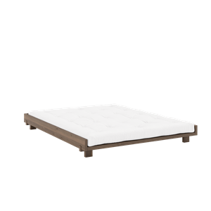 Karup Social Bettgestell 160x200 Johannisbrotbraun
