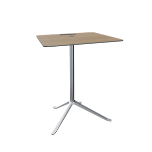 Fritz Hansen Little Friend KS14 Beistelltisch Eiche/Poliertes Aluminium