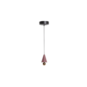 Petite Kastanienbraun CHERRY LED- Pendelleuchte Extra Klein Rotbraun