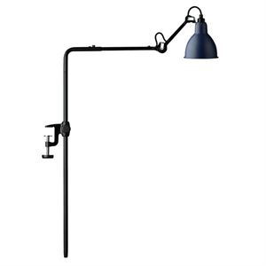 Lampe Gras N226 Wandleuchte Matt Schwarz & Matt Blau