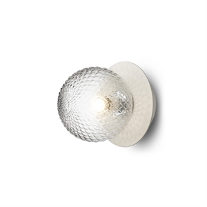 Nuura Liila 1 Limited Edition Wandlampe Klein Beige/Optisch Klar