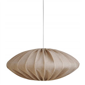 Watt & Veke Ellipse 80 Lampenschirm Leinen Sand