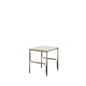 Louise Roe Axis Display Unit 01 Regal Edelstahl/Ataija Azul Marmor