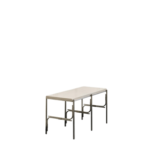 Louise Roe Axis Display Unit 02 Regale Edelstahl/Ataija Azul Marmor