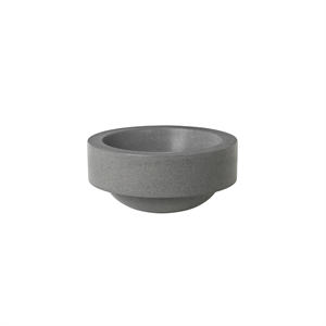 Louise Roe Gallery Objekt 09 Schale Schwarzer Basalt