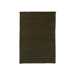 Louise Roe Found 04 Teppich 240x240 Moosgrün