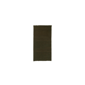 Louise Roe Found 01 Teppich 90x180 Moosgrün