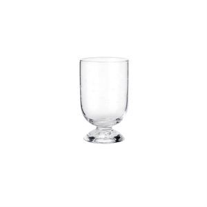 Louise Roe Bubble Wasserglas, hoch, 450 ml, Klar/Bubbles