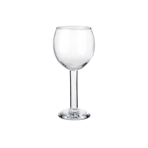 Louise Roe Bubble Weinglas, 410 ml, Klar/Bubbles