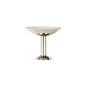 Louise Roe Champagnerglas aus Metall, hoch, 130 ml, Edelstahl