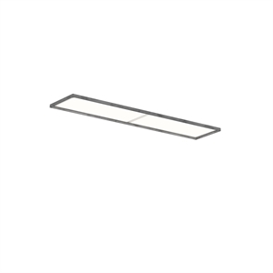 Louis Poulsen LP Slim Deckenleuchte Opal Diffusor Einbau 3000K & Dali Dark Raw Aluminium