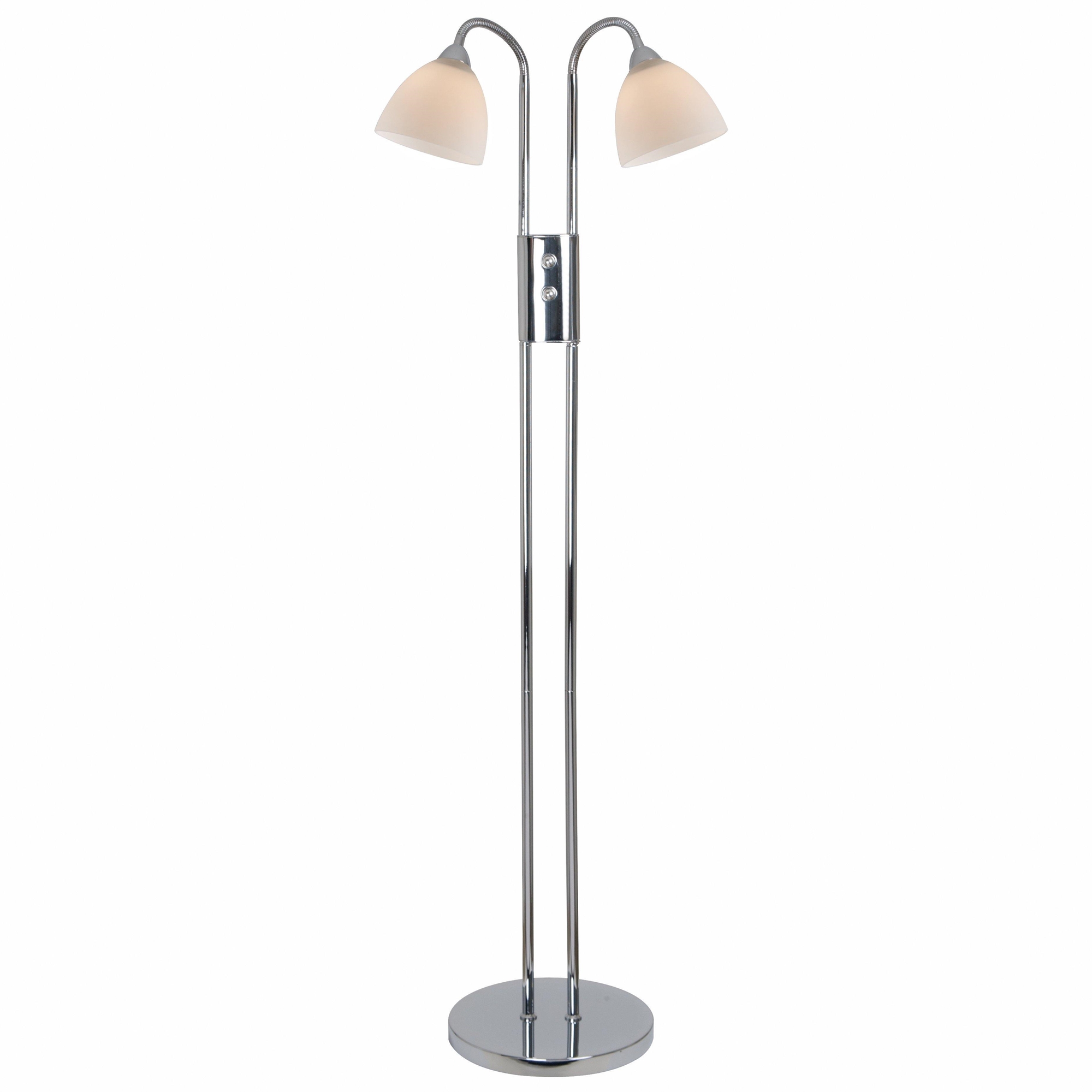 nordlux Ray Double |Und AndLight Chrom/Opal Floor