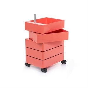 Magis 360 Container 5 Trolley Rosa