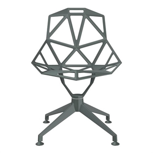 Magis Chair One 4 Star Esszimmerstuhl Adapta Grau Grün