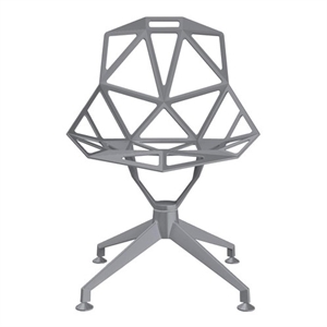 Magis Chair One 4 Star Esszimmerstuhl Adapta Grau