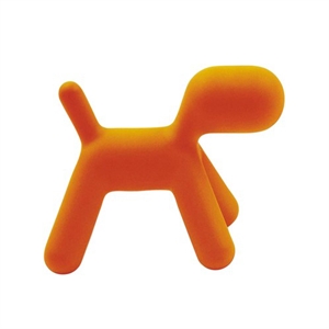 Magis Puppy Abstractdog Hocker Medium Orange