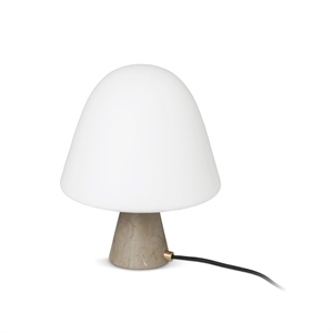 Fredericia Furniture Meadow Tischlampe Kalkstein/Weiß