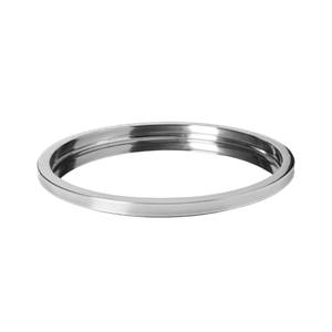 Louise Roe Metall -Servierplatte, Edelstahl