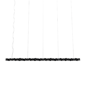Oblure Blockchain 29 Pendelleuchte Schwarz