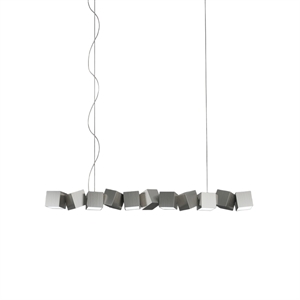 Oblure Blockchain 11 Pendelleuchte Aluminium
