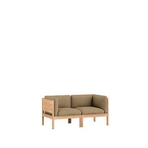 MOEBE Modulares 2-Sitzer-Sofa mit Seiten Autum 221