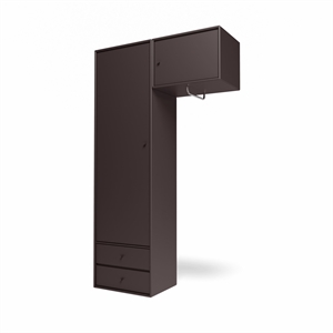 Montana Selection Kleiderschrank II mit Kleiderstange 160-Balsamic