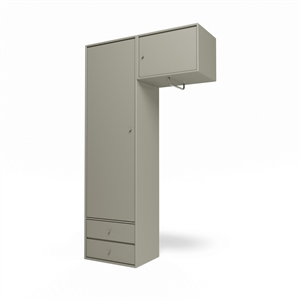 Montana Selection Kleiderschrank II mit Kleiderstange 144-Fenchel