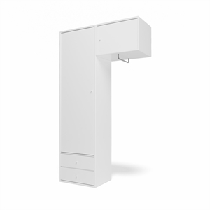 Montana Selection Kleiderschrank II mit Kleiderstange 101-NewWhite