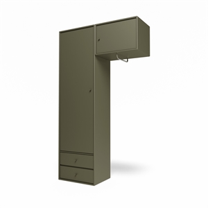 Montana Selection Kleiderschrank II mit Kleiderstange 139-Oregano