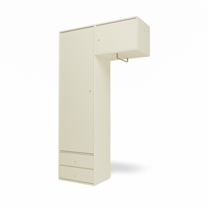 Montana Selection Kleiderschrank II mit Kleiderstange 150-Vanille