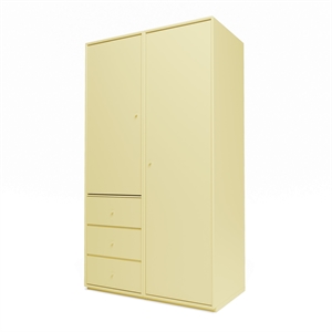 Montana Selection Attire III Kleiderschrank mit Sockel 159-Kamille