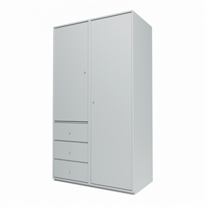 Montana Selection Kleiderschrank III mit Sockel 156-Oyster