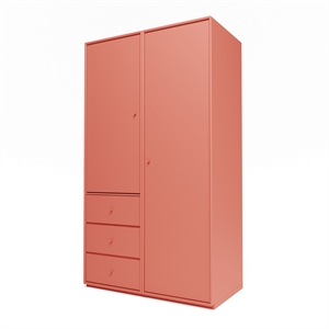 Montana Selection Kleiderschrank III mit Sockel 151-Rhabarber