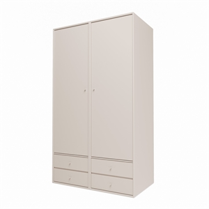 Montana Selection Kleiderschrank III mit Kleiderstange 168-Clay