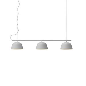 Muuto Ambit Schiene Pendelleuchte Grau
