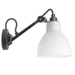 Lampe Gras N104 Wandlampe Schwarz/ Polycarbonat – DCWéditions